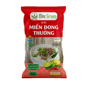 Miến Dong Thường Mộc Green 500g - Miến dong nguyên chất, dai ngon tự nhiên, không chất bảo quản, phù hợp chế độ ăn healthy.