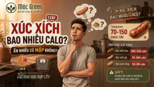 xúc xích có bao nhiêu calo