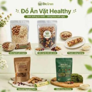 Đồ ăn vặt healthy
